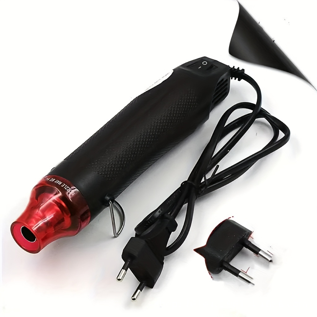 Mini pistola de aire caliente DIY sello de goma polvo convexo / polvo de relieve / pieza termorretráctil diy pistola de aire caliente de cerámica suave image 6