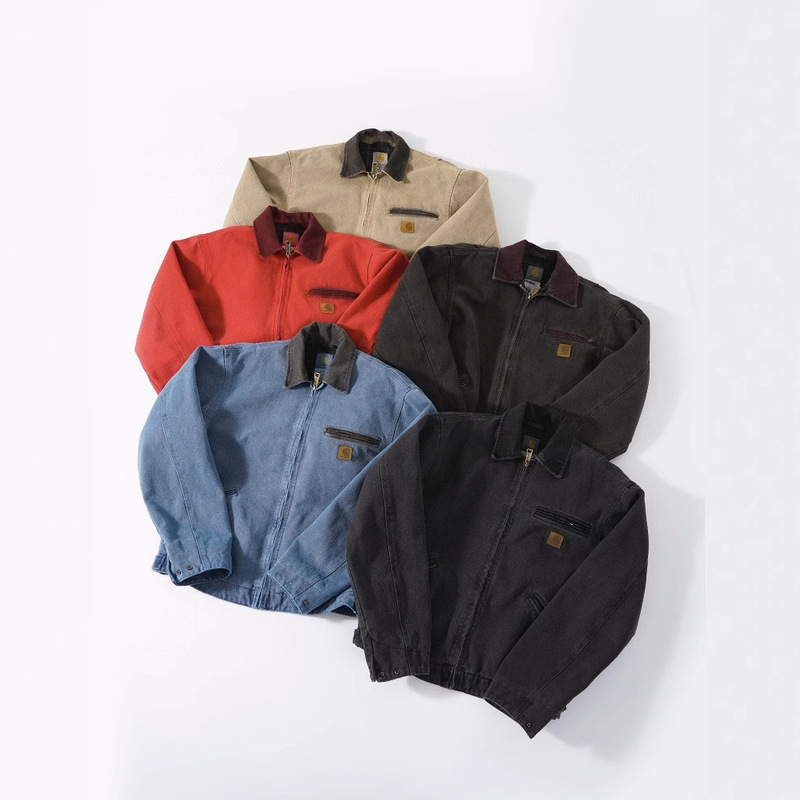 Ceiling Version J97 American Motorcycle Casual Jacket Trendy Brand Handsome Lapel Men's Canvas Workwear Retro Jacket