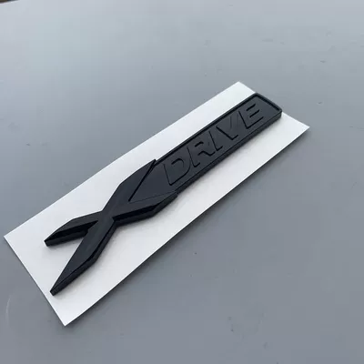 Car logo 5 Series, and 7 Series; modified four-wheel - standard-xdrive