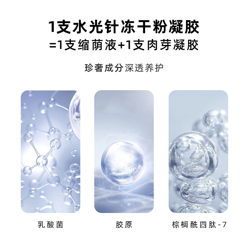 Carefully selected gynecological freeze-dried powder gel for women's private parts and vaginal granulation private firming and tightening vaginal fluid