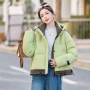 九江新款拼色加厚羽绒服