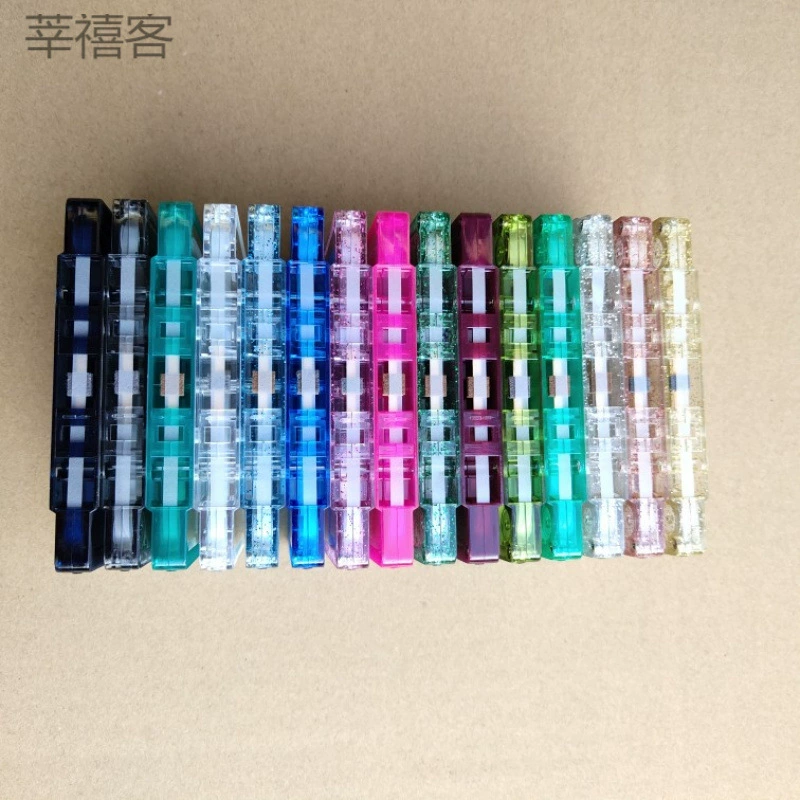 Цветная прозрачная магнитная лента специальные пустые магнитные ленты без сердечника чехол декоративная магнитная лента оптом