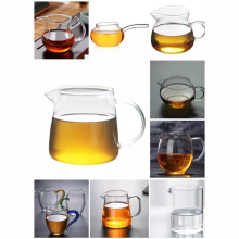 公道杯加厚玻璃耐热透明家用泡茶功夫茶具简约公杯茶海分茶器杯子