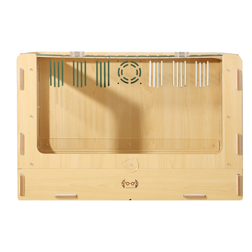 Hamster cage special basic cage acrylic transparent extra large villa golden bear supplies house breeding box with tray