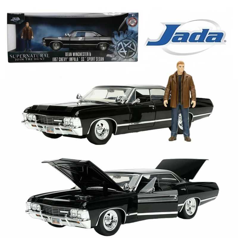 Jada Evil Force 1967 Chevrolet Fast and Furious Alloy Car Model with Figure Toy