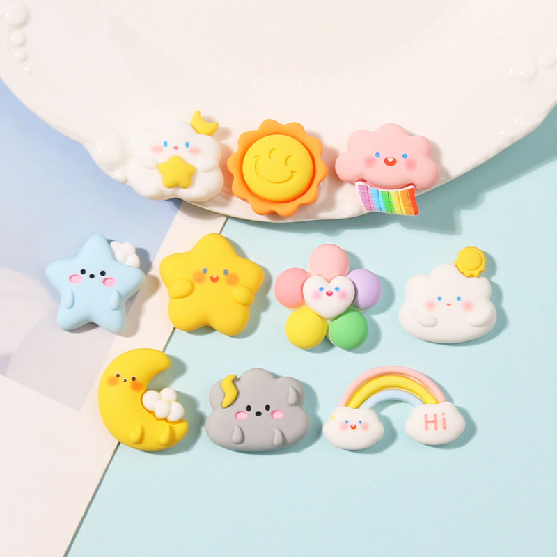 虹雲シリーズdiyクリームゴム携帯ケース樹脂アクセサリー材料バッグ手作り水晶滴|undefined