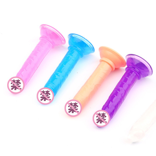 Mini female dildo, manual crystal simulation suction cup dildo, female adult masturbation device
