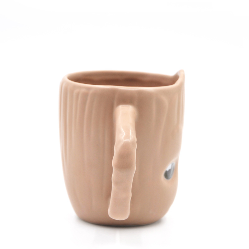 Galaxy guardia tridimensional Grut taza de cerámica reunión creativo Árbol Hombre Dibujos Animados Taza de agua