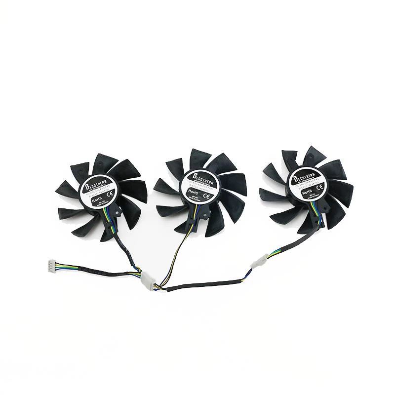 Применимо к видеокарте ZOTAC/Sauda GTX1660 1660TI 2060 Perak Edition X-Gamingoc — вентилятор охлаждения