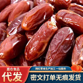 代发伊朗黑椰枣阿联酋特产蜜枣新枣伊拉克黄金椰枣沙漠面包黄椰枣