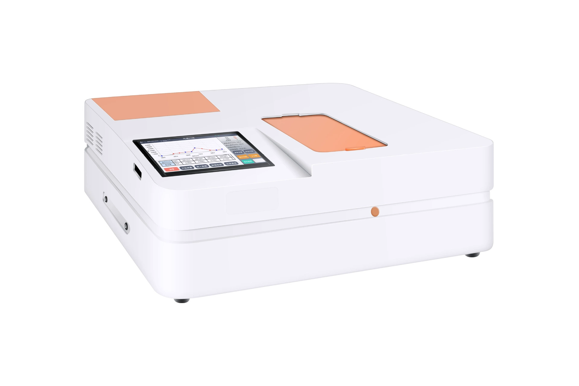 TU-1901 plus сенсорный ЖК-дисплей с двойным лучом ультрафиолетового видимого спектрита оптического фокусного расстояния 350