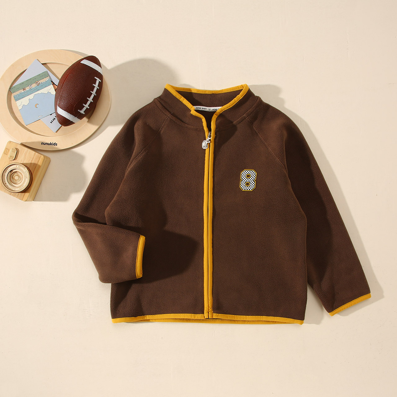 아동 의류 제조업체 2024 가을 소년 소녀 용 새 아동용 재킷 오스트리아 양털 스탠드 칼라 양털 가디건 탑 무료 배송