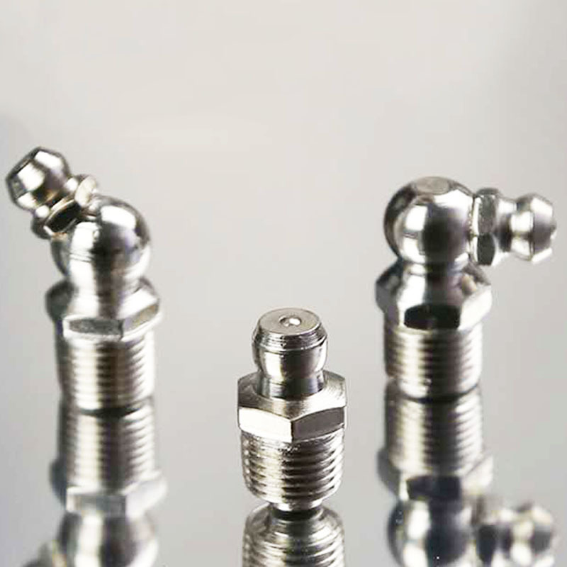 Stainless steel grease fitting universal straight fitting oil injection fitting machine tool oil fitting M6M8M10 hardware durable