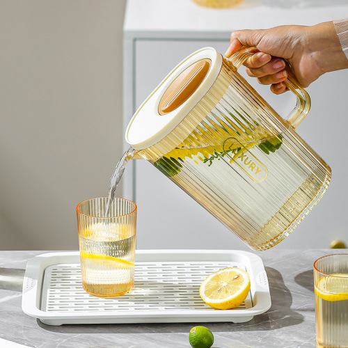 Cold kettle plastic kettle juice jug tie kettle restaurant heat-resistant flower teapot cold kettle manufacturer wholesale