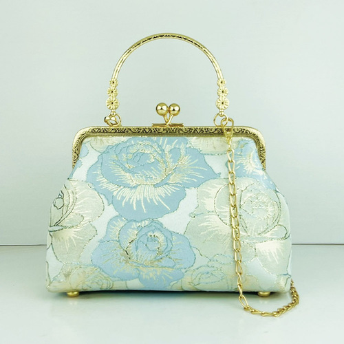 Chinese cheongsam worn across countries tide exquisite French mini young Chinese Qipao Bags quality cane bag division