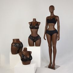 ハイエンドガラス鋼女性モデル全身人体道具服装ブランドショーウインドー陳列撮影展示休暇