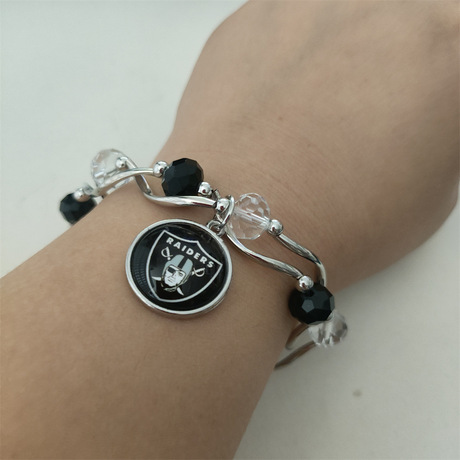Crystal Bracelet NFL 32 Football Teams Women's Crystal Bangle