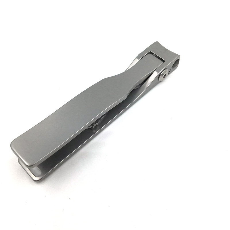 Amazon cross-border new flat large opening nail clippers nail clippers anti-splash stainless steel nail clippers