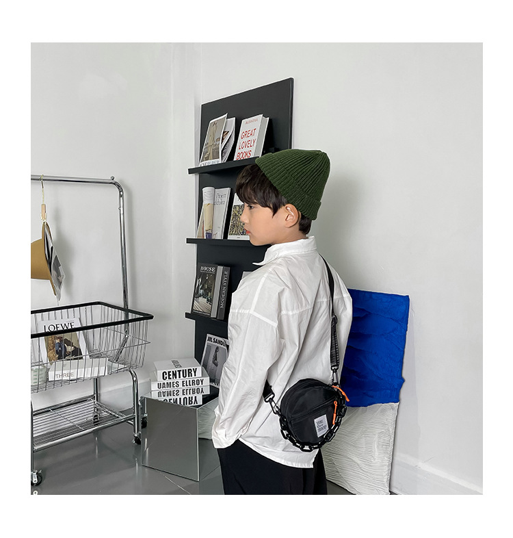 90g Weight Nylon Lining Material Zipper Closure Type Single Shoulder Strap Strap Type Coin Purse Bags Type Casual, Holiday Occasion Nylon Material Letter, Solid Color Pattern All Seasons Season Unisex Gender Streetwear Style Round Shape Mini Size Unisex Mini Nylon Letter Solid Color Streetwear Round Zipper Coin Purse 14