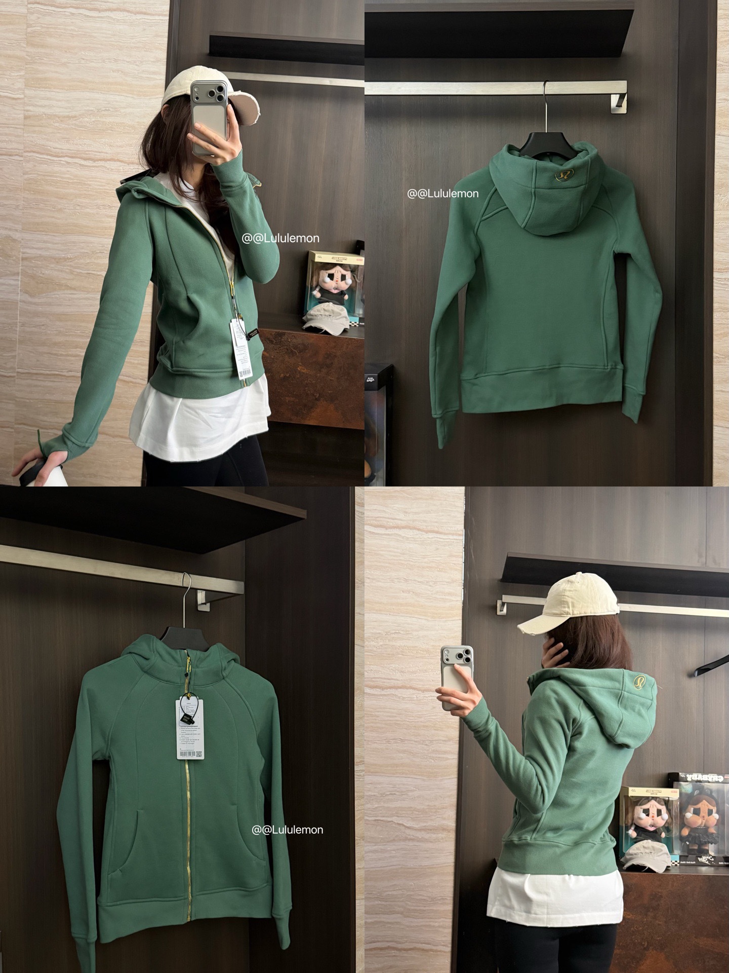 Forest green / 4（80-100）