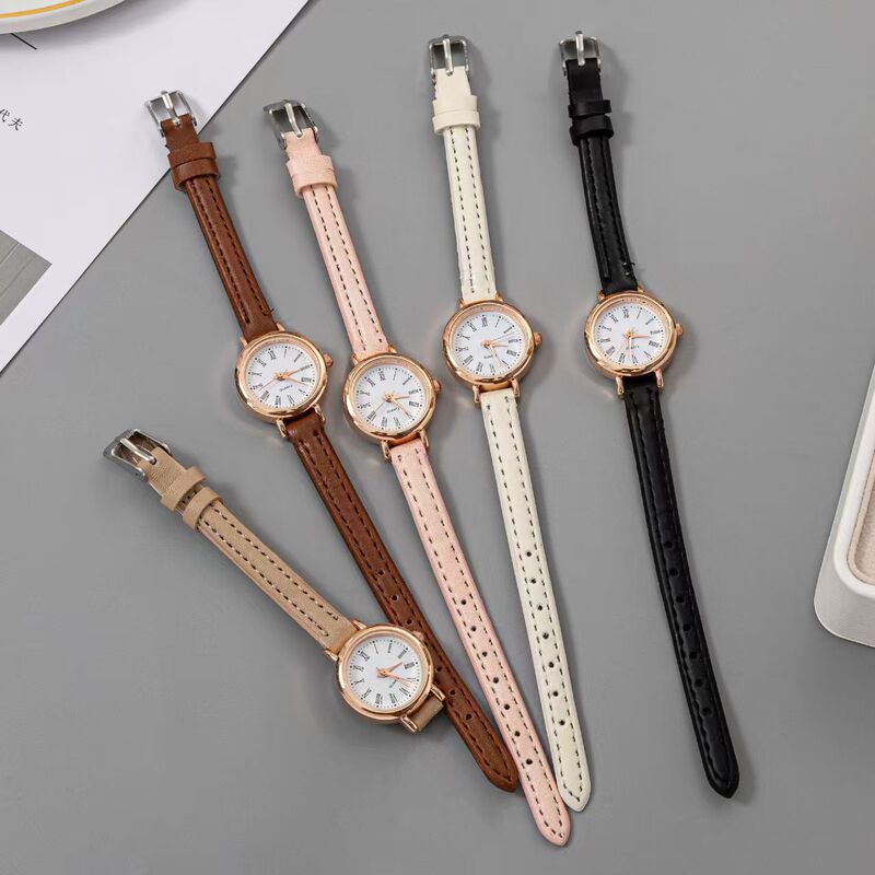 Cross-Border Simple Thin Strap Foreign Trade Student Watch Women's Wholesale Women's Watch Retro Roman Numeral Quartz Ladies' Watch Cross-Border Simple Thin Strap Foreign Trade Student Watch Women's Wholesale Women's Watch Retro Roman Numeral Quartz Ladies' Watch