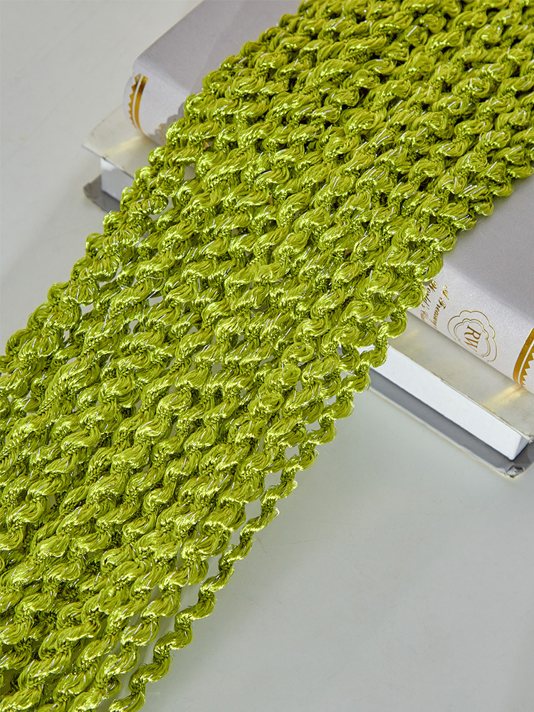 单色螺纹帘草绿5