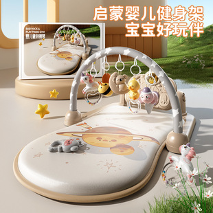 Baby Fitness Stand Pedal Piano Newborn Baby Gift 3 Months 6 Baby Walker Early Education Educational Toys