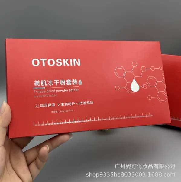 [Source Factory] Otoskin Freeze-Dried Powder Blue Copper Peptide Kit Oligopeptide Original Solution Essence Anti-Wrinkle Moisturizing