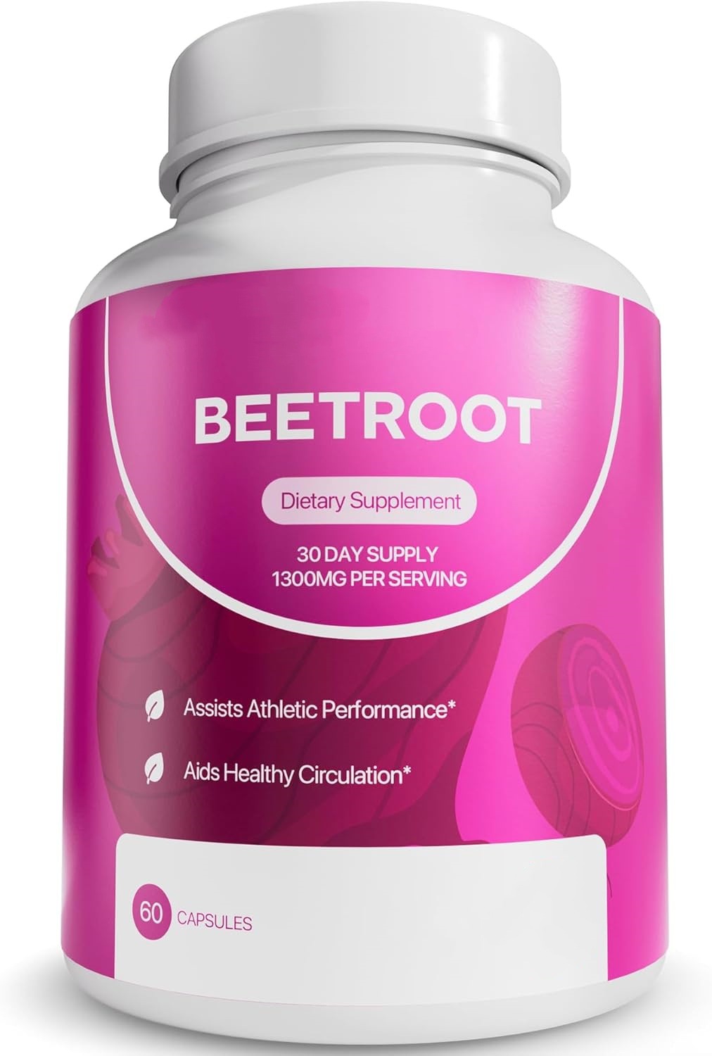 Beetroot Capsules (White Brand) 60 capsules
