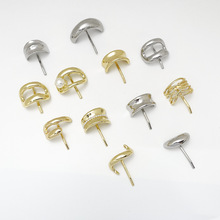 套装 跨境日本发勾头饰发饰合金发夹 简约后脑勺马尾勾冷淡风发卡