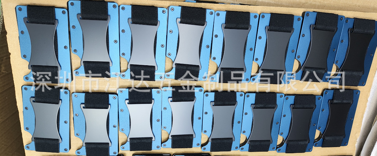 Alüminyum kart tutucu, RFID korumalı, çok fonksiyonlu