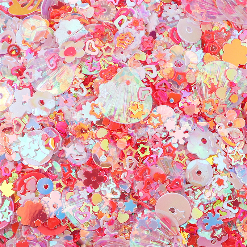 Color plateado lentejuelas nido pieza flash DIY material decorativo ropa Ropa Accesorios hecho en casa pendientes materiales accesorios image 17