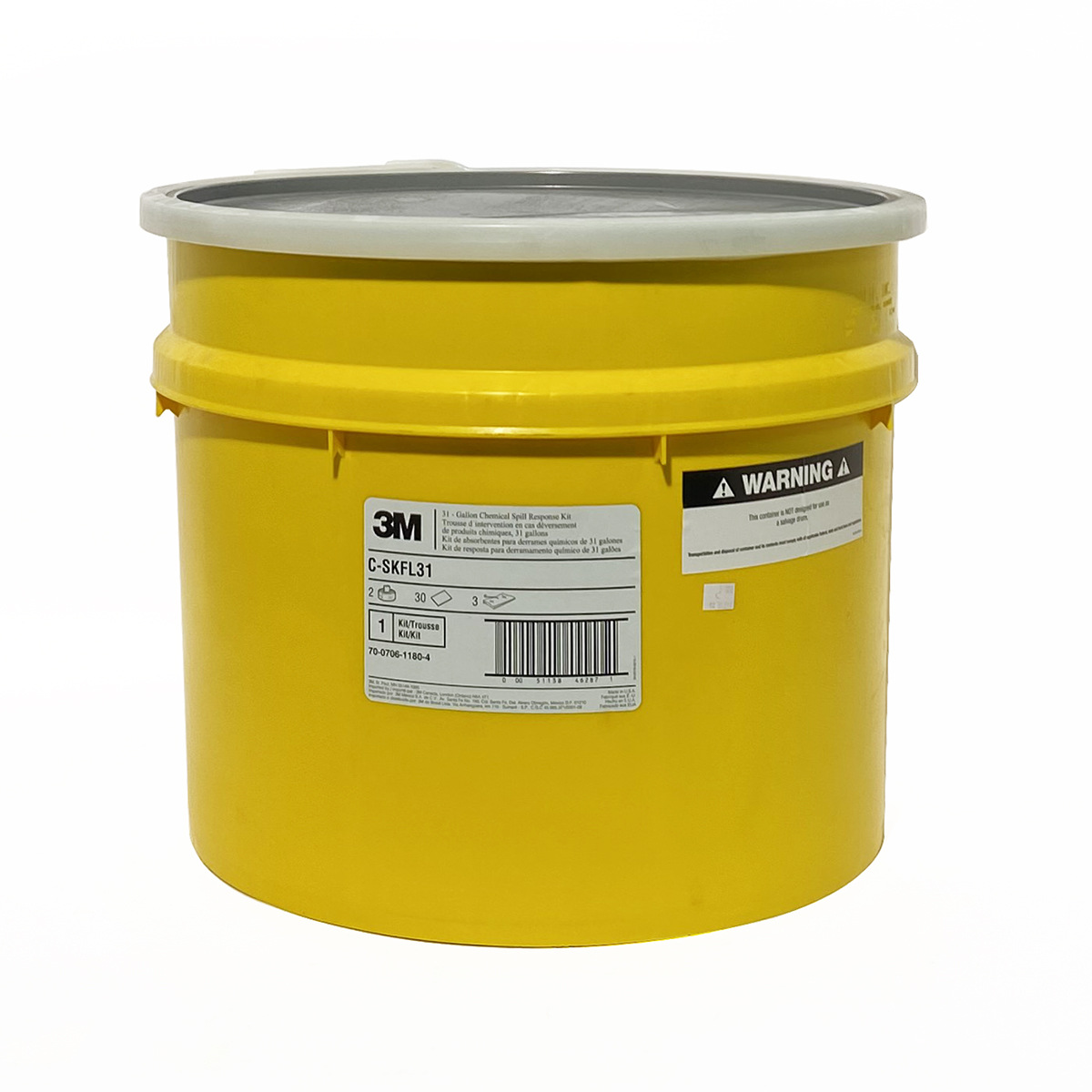 3M C- SKFL31 productos químicos industriales líquido fugas tratamiento de emergencia barril succión almohadilla de succión de algodón fieltro