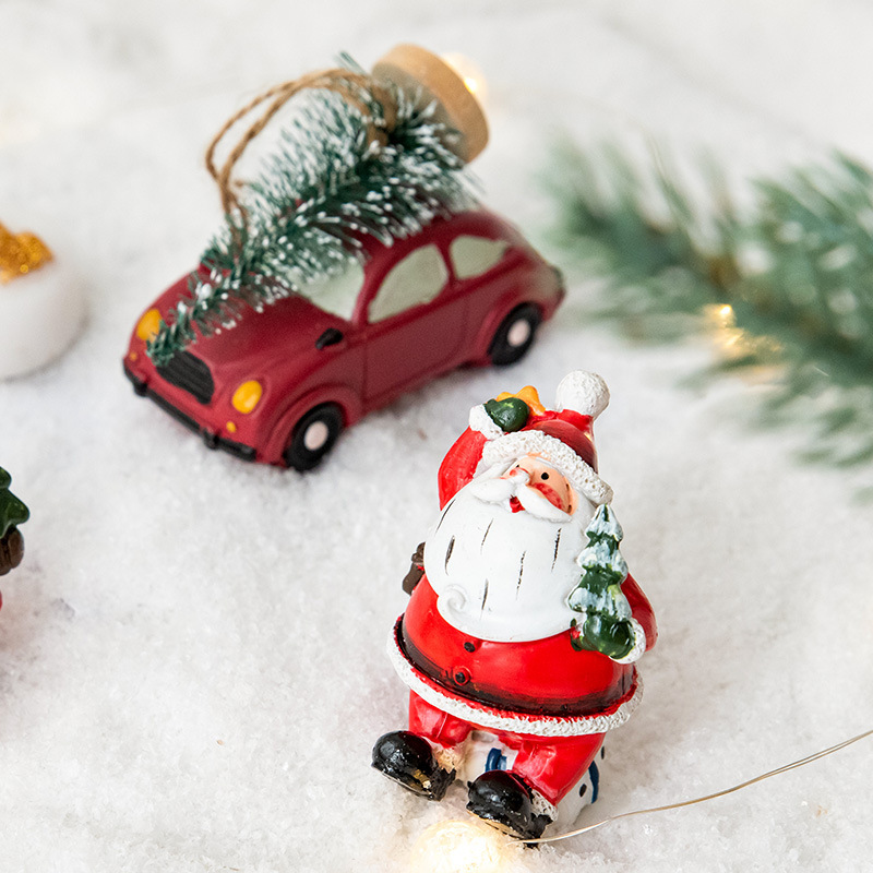 クリスマス装飾品雪だるま老人小公仔デスクトップ装飾シーン配置撮影道具クリスマス装飾|undefined