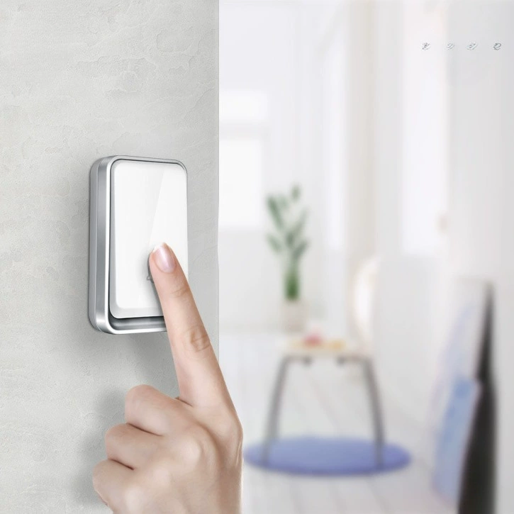 Беспроводной дверной звонок британского стандарта для домашнего использования, британская вилка, самогенерирующийся водонепроницаемый пульт дистанционного управления на большие расстояния, электронный один-к-одному, Xuanfangsu.