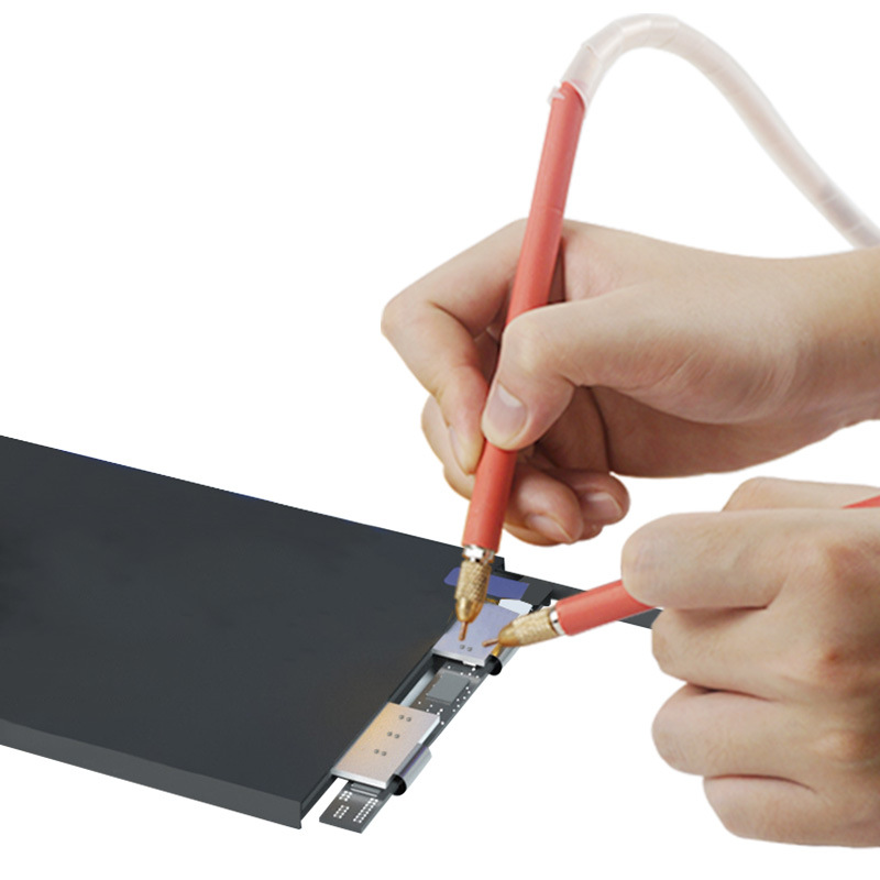 GLITTER 801A portátil pequeña máquina de soldadura de batería de teléfono móvil de mano 18650 máquina de soldadura por puntos de batería de litio