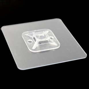 Factory wholesale punch-free transparent cable tie fixing buckle plastic line buckle adhesive adhesive-type fixing seat suction cup electric