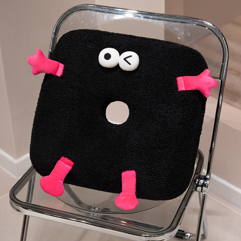 Cojín de dopamina, cojín de asiento cuadrado de ojos grandes, cojín de asiento de oficina, cojín de cojín redondo, cojín de cojín de cojín