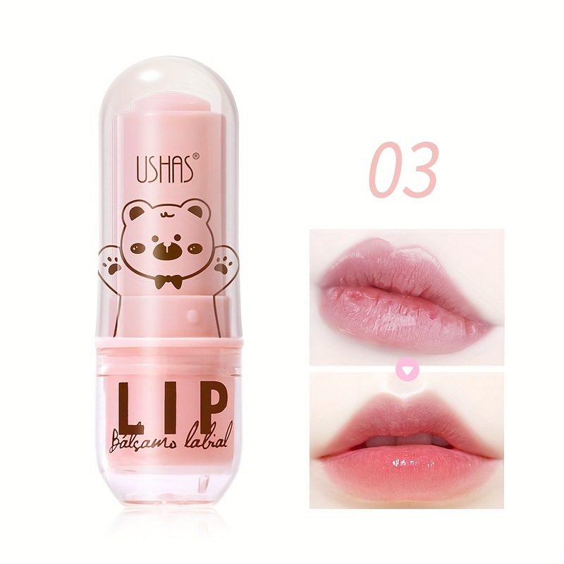 USHAS Europa y América Punto transfronterizo brillo de labios bálsamo labial hidratante y nutritivo bálsamo labial brillante e hidratante LS168
