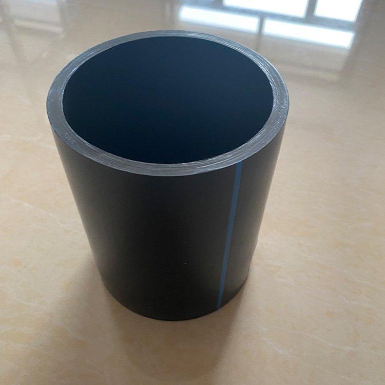 HDPE钢丝网骨架复合管消防大口径聚乙烯实壁给水管规格多样