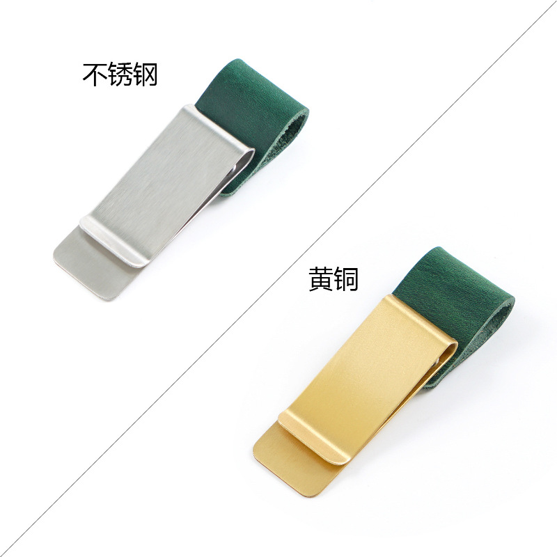 Crazy Horse leather Green [stainless steel]]