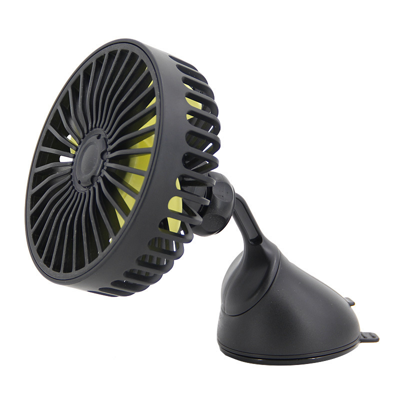 Coche mini ventilador pequeño interfaz usb ventilador eléctrico de 12v 24 camión grande ventilador eléctrico pequeño de un solo cabezal para automóvil de viento image 8