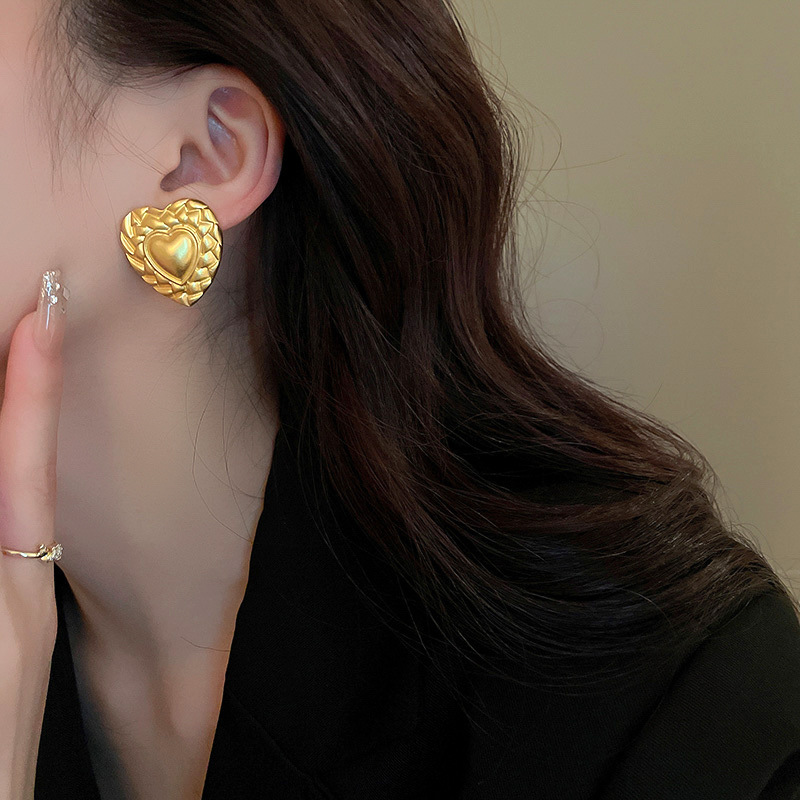 Vintage Style Heart Shape Butterfly Metal Plating Artificial Pearls Zircon Womenu0027S Drop Earrings