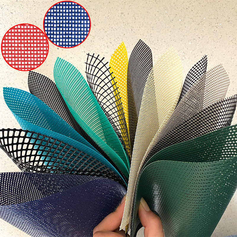 网格布PVC网格布建筑围栏布防尘网格布防噪音网格布特斯林网格布