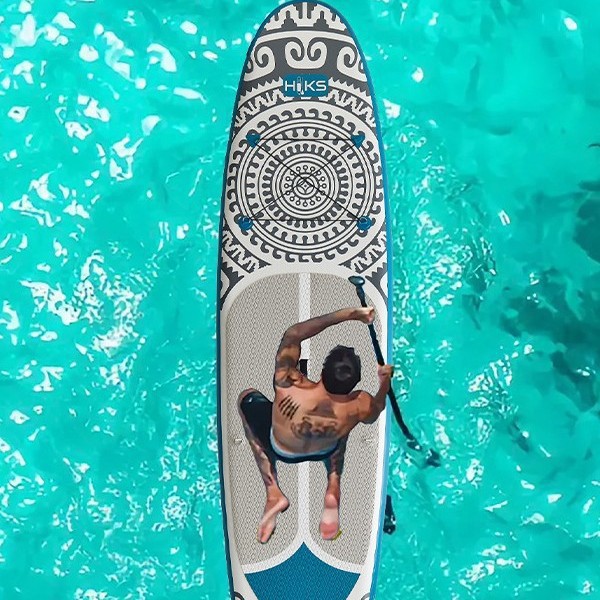 Paddle board thickened surfboard standing inflatable paddle board paddle board paddling board paddling racing yoga soft board paddle board portable