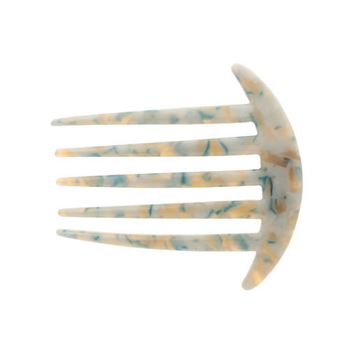 Japanese and Korean-style supernatural vinegar acid hair comb, red-carpet anti-static 5-tooth comb, high-end retro noblewoman temperament hair comb