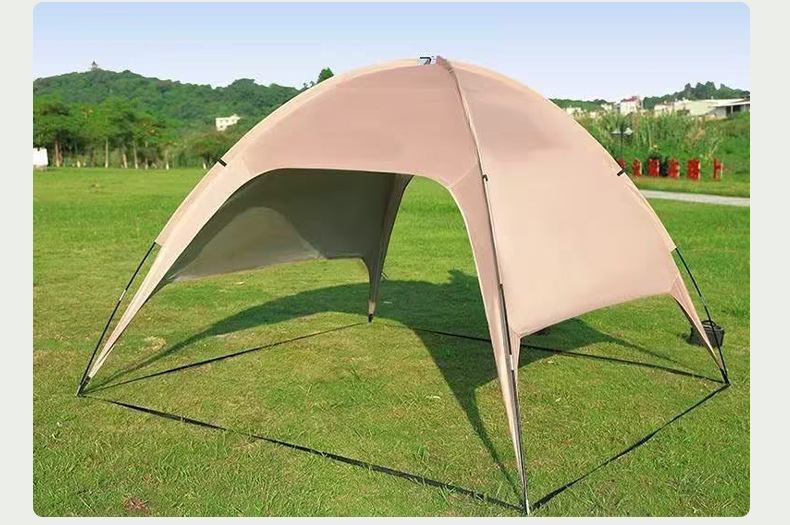 Outdoor Dome Canopy Camping Sunshade Portable Waterproof Sun Protection Camping Canopy Tent Portable Camping Canopy