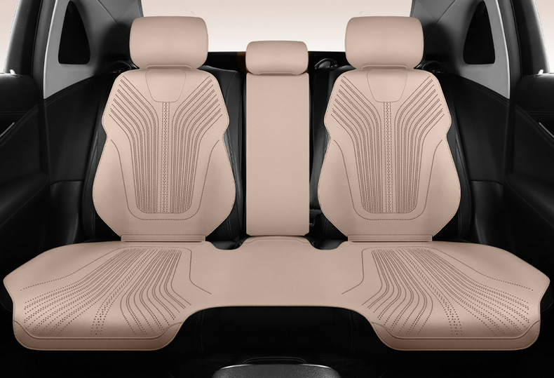 Factory Direct Sales All-Season Suede Leather Saddle Pad Breathable, Stain-Resistant and Wear-Resistant Car Seat Cushion Car Interior Seat Cover
