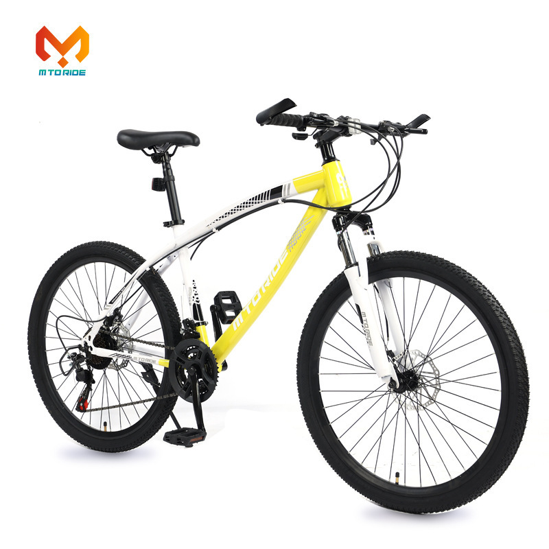 Student bicycle 21 speed mountain bike 24 inch processing custom double disc brake shock absorption mountain bike Student bicycle 21 speed mountain bike 24 inch processing custom double disc brake shock absorption mountain bike