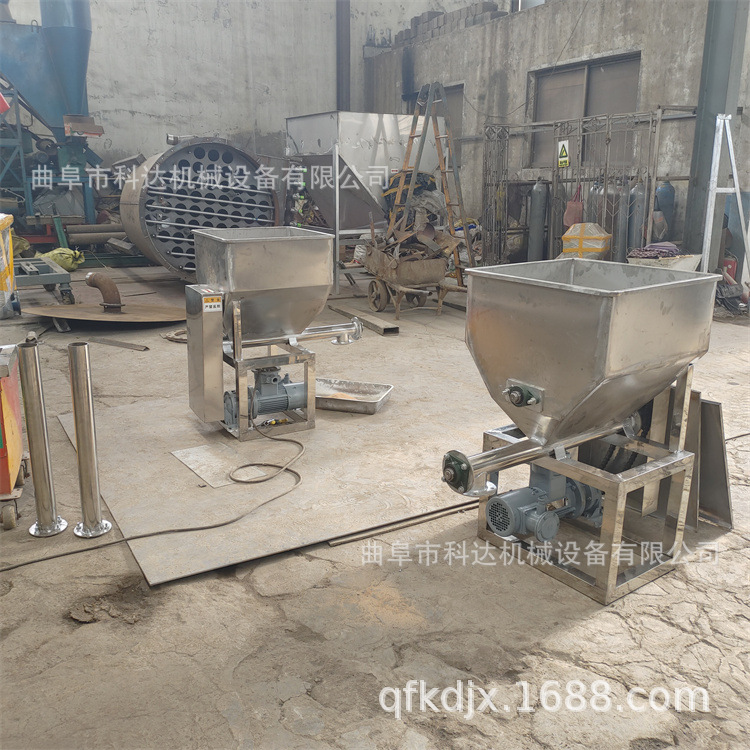 加高支架内置搅拌白云石粉喂料机 钛白粉不锈钢材质送料机